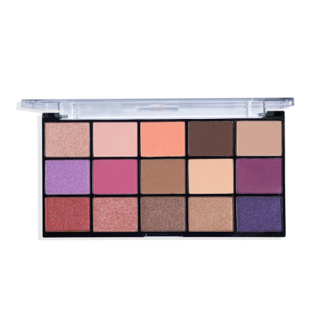 Technic 15 Pressed Pigment Eye Shadow Palette- Persian Violet