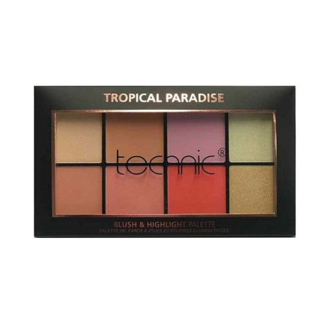 Technic Blush & Highlight Palette - Tropical Paradise