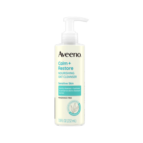 Aveeno Calm + Restore Nourishing Oat Cleanser 232ml