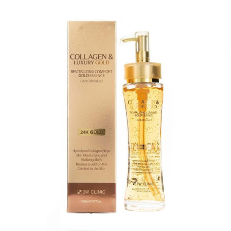 3W Clinic Collagen & Luxury Gold Essence 150ml