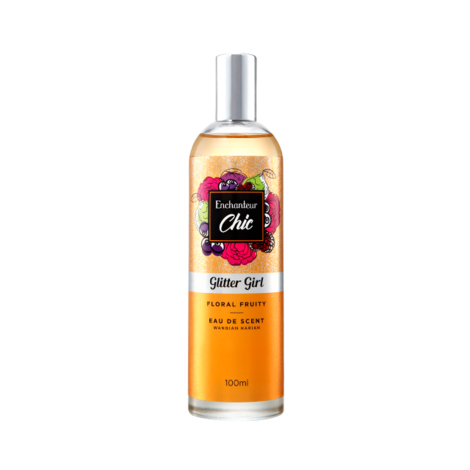 Enchanteur Chic Eau De Scent - Glitter Girl 100ml