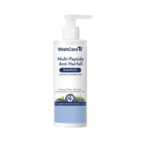 WishCare Multi-Peptide Anti Hairfall Shampoo 250ml