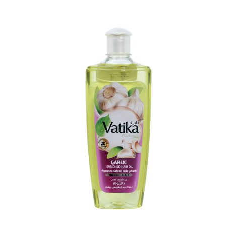 Vatika Naturals Garlic Enriched Hair Oil Natural 300ml