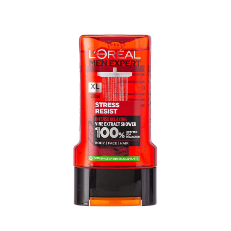 Loreal Men Expert 100% Stress Resist Intense Relaxing Vine Extract Shower 300ml