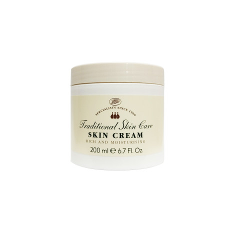 Boots Traditional Skin Care Rich & Moisturising Skin Cream 200ml