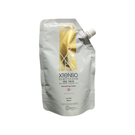 L'Oreal Xtenso Oleoshape Oil Trio Smoothing Cream For Normal Hair 400ml