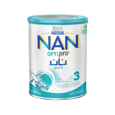 Nestle Nan Optipro 3 Infant Formula Milk 1-3 Years 800g