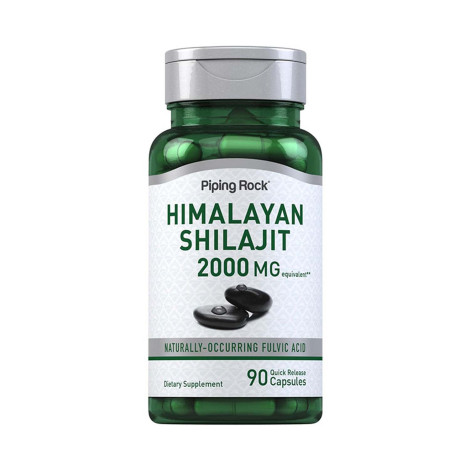 Piping Rock Himalayan Shilajit 2000mg – 90 Capsules