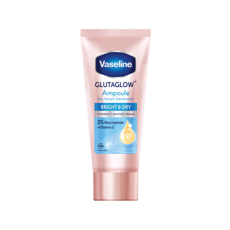 Vaseline Glutaglow Bright & Dry Serum Deodorant Ampoule 45ml