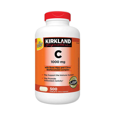 Kirkland Signature Vitamin C, 1000mg, 500 Tablets