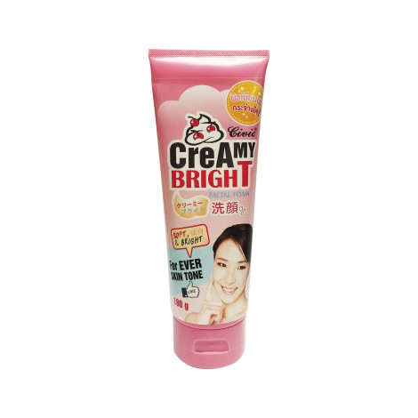 Civic Acne & Whitening Creamy Bright Facial Foam 180g