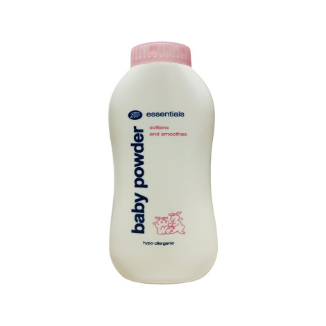 Boots Essentials Softens & Smoothes Baby Powder 200g