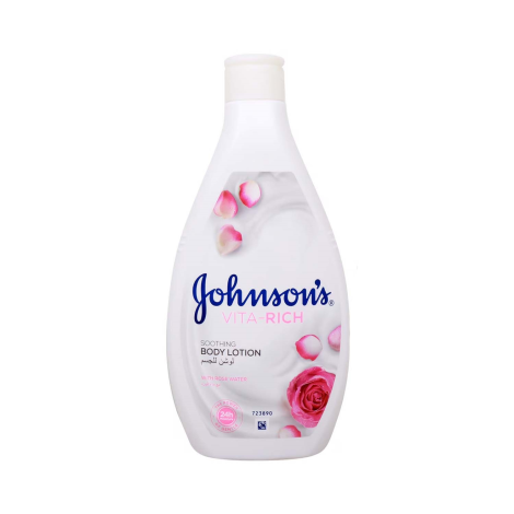 Johnson's Vita Rich Rose Water Soothing Body Lotion 400ml