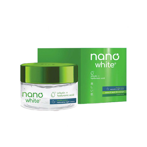 Nano White Arbutin + Hyaluronic Acid Restorative Night Cream 50ml