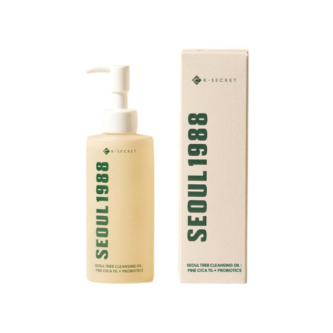 K-Secret Pine cica 1% + Probiotics  Seoul 1988 Cleansing Oil 200ml