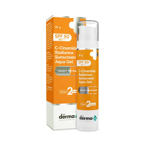 The C-Cinamide Radiance Sunscreen Aqua Gel SPF50 PA++++ 50g