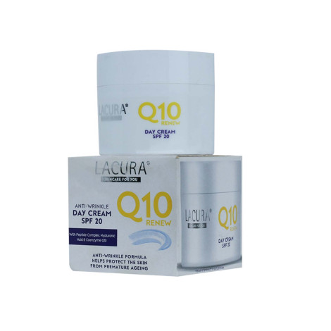 Lacura Anti Wrinkle Q10 Renew Day Cream Spf20 50ml