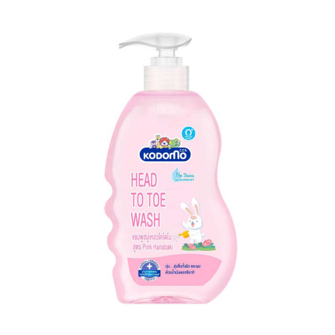 Kodomo Kids Head To Toe Wash 400ml