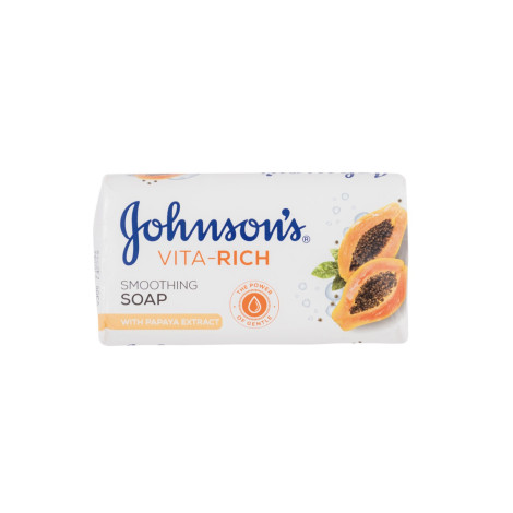 Johnson's Vita Rich Papaya Extract Smoothing Soap 175g