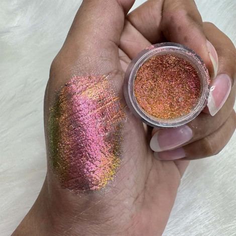 Everly Beauties Multichrome Loose Pigment Eyeshadow Series #313 Buttercup