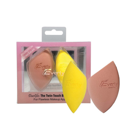 Everly Twin Touch Beauty Sponge for Foundation & Concealer