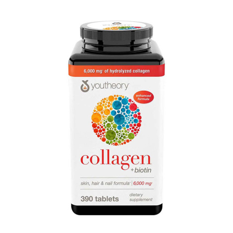 Youtheory Collagen Plus Biotin – 390 Tablets