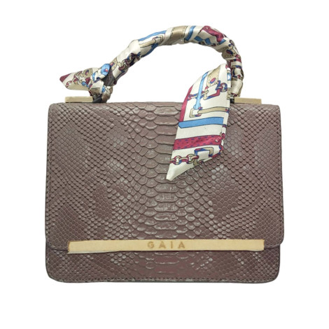 Gaia Khaki Vanity Bag