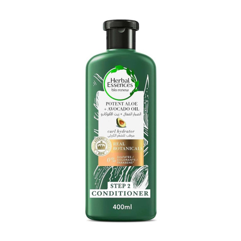 Herbal Essences Potent Aloe + Avocado Oil Step 2 Conditioner 400ml