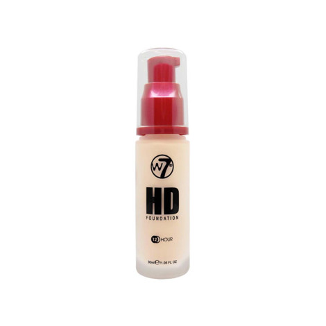 W7 12 Hour HD Foundation - Rose Ivory
