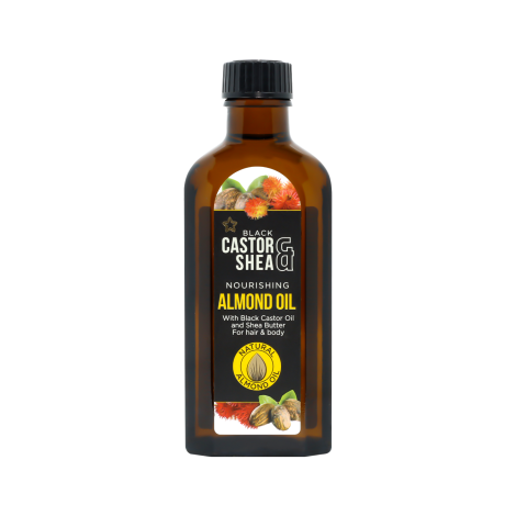Superdrug Black Castor & Shea Noursihing Almond Oil 100ml