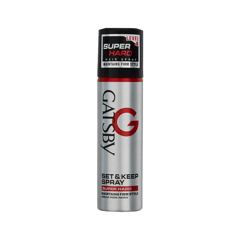 Gatsby Set & Keep Spray Super Hard Level 4 66ml