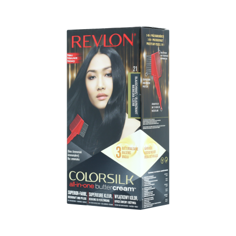Revlon Colorsilk Buttercream Lasting Color - 21 Blue Black