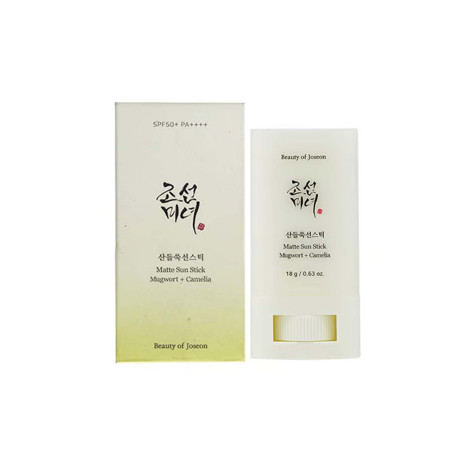 Beauty of Joseon Matte Sun Stick Mugwort+Camelia SPF50 Plus 18g