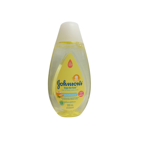 Johnson's Top To Toe Hair & Body Baby Bath 200ml
