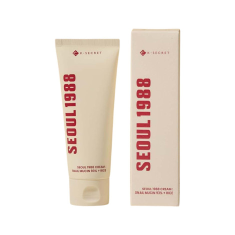 K-Secret Snail Mucin 93% + Rice Seoul 1988 Cream 100ml