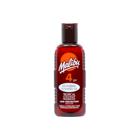 Malibu Bronzing Tanning Oil SPF4 100ml