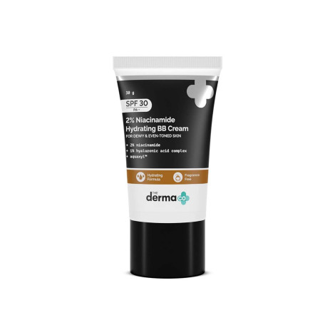 The Derma Co 2% Niacinamide Hydrating BB Cream 30g- 02 nude