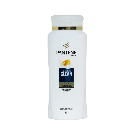 Pantene Pro-V Classic Clean 2in1 Shampoo & Conditioner 595ml