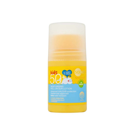 Superdrug Solait Kid's Moisturising Roll-On Sun Lotion's SPF50+ 75ml