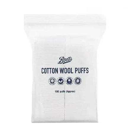 Boots Cotton Wool 100 Puffs