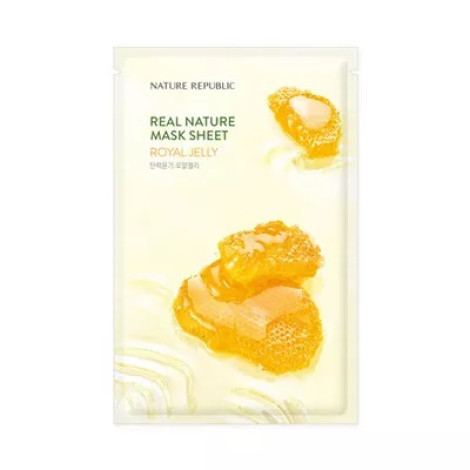 Nature Republic Real Nature Royal Jelly Mask Sheet 23ml