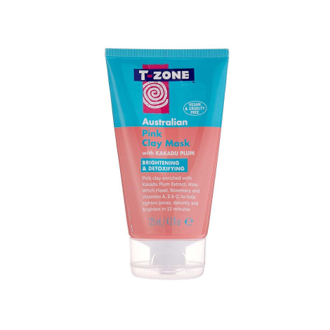 T-Zone Brightening & Detoxifying Australian Pink Caly Mask 125ml