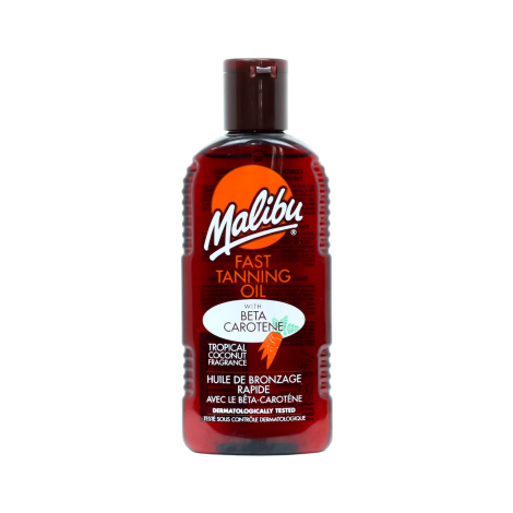 Malibu Fast Tanning Oil with Beta Carotene 200ml