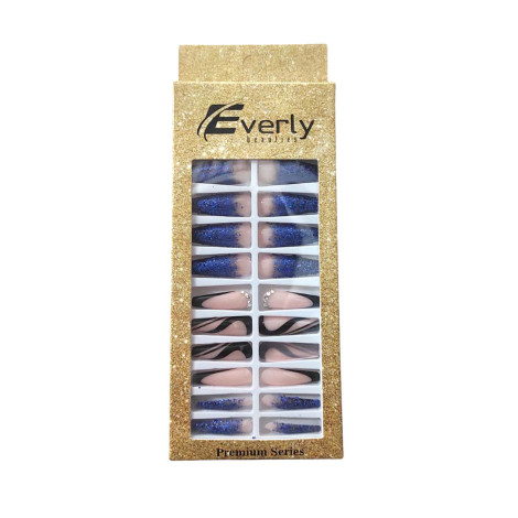 Everly Natural Fake Nails 24pcs - L108