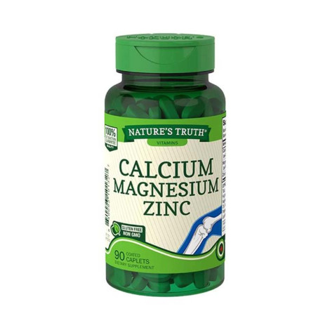 Nature’s Truth Calcium Magnesium Zinc 90 Tablets (USA)