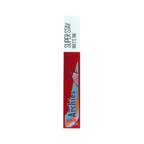 Maybelline Super Stay Matte Ink Liquid Lipstick The Archies Limited Edition - 220 Ambitious