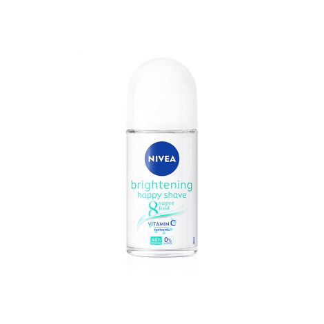 Nivea Brightening Happy Shave 8 Super Food 48H Roll On 50ml
