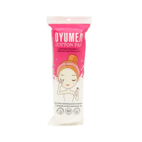 Oyumea Cotton Pad For All Skin Types 80pcs