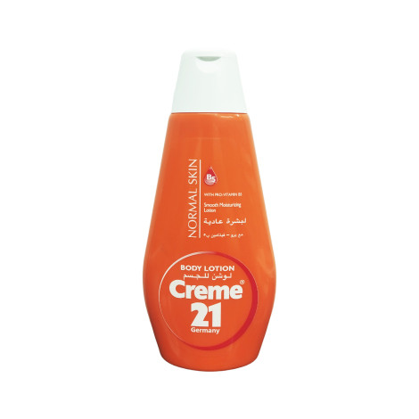 Creme21 Smoothing Moisturizing Lotion With Pro-Vitamin B5 for Normal Skin 400ml