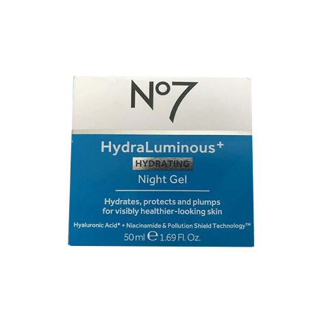 No7 HydraLuminous+ Hydrating Night Gel 50ml